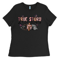 Black true story he is risen Ladies Tee - MaliasSmallBusiness