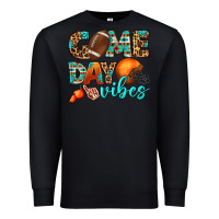 Black game day vibes Premium Sweatshirt - BundleAndBundleShop