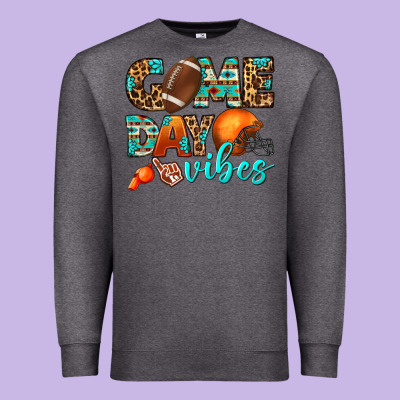 Game Day Vibes Premium Sweatshirt Designed By Bundleandbundleshop
