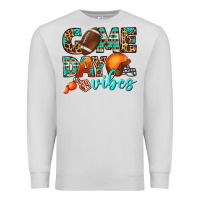 Dove Grey game day vibes Premium Sweatshirt - BundleAndBundleShop