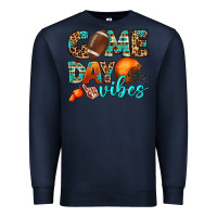 Navy game day vibes Premium Sweatshirt - BundleAndBundleShop