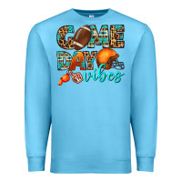 Ocean Blue game day vibes Premium Sweatshirt - BundleAndBundleShop