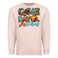 Pale Pink game day vibes Premium Sweatshirt - BundleAndBundleShop