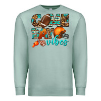 Seafoam game day vibes Premium Sweatshirt - BundleAndBundleShop