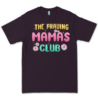 Plum the praying mamas club Premium Tee - MaliasSmallBusiness