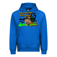Cobalt there's something mighty going on around here pig Urban Hoodie - LillyAllenDesigns