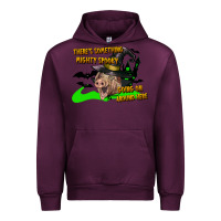 Mauve Wine there's something mighty going on around here pig Urban Hoodie - LillyAllenDesigns