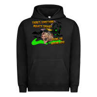 Pigment Black there's something mighty going on around here pig Urban Hoodie - LillyAllenDesigns