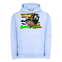 Pigment Grape Ice there's something mighty going on around here pig Urban Hoodie - LillyAllenDesigns