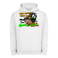 Pigment Lunar Rock there's something mighty going on around here pig Urban Hoodie - LillyAllenDesigns