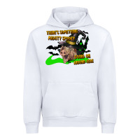 White there's something mighty going on around here pig Urban Hoodie - LillyAllenDesigns