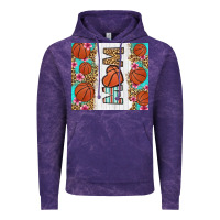 Cloud Purple basketball mom Vintage Hoodie - LillyAllenDesigns