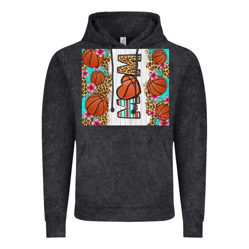 Basketball Mom Vintage Hoodie by LillyAllenDesigns | Teevron