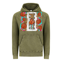 Vintage Olive basketball mom Vintage Hoodie - LillyAllenDesigns