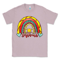 Lilac Softball Rainbow Classic Tee - RanaPortraitStore