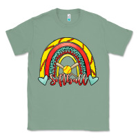 Sage Softball Rainbow Classic Tee - RanaPortraitStore