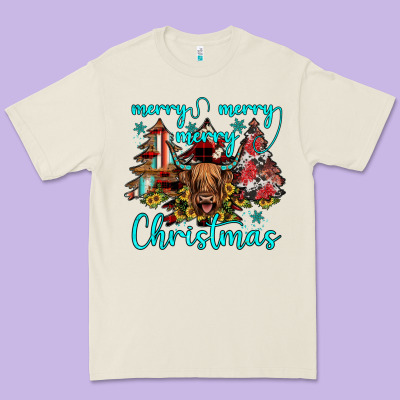 Merry Christmas Premium Tee Designed By Jahusdesignshop