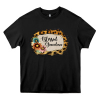 Black blessed grandma Heavy Core Tee - Jasminsmagicworld