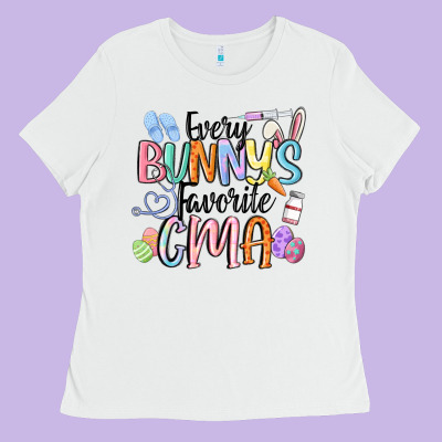 Every Bunnys Favorite Cma Ladies Tee Designed By Maliassmallbusiness