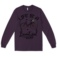 Plum Life is a beautiful ride Long Sleeve Tee - Bettercallsaul