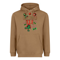 Toasted Coconut Daddy Elf Heavyweight Hoodie - BundleAndBundleShop