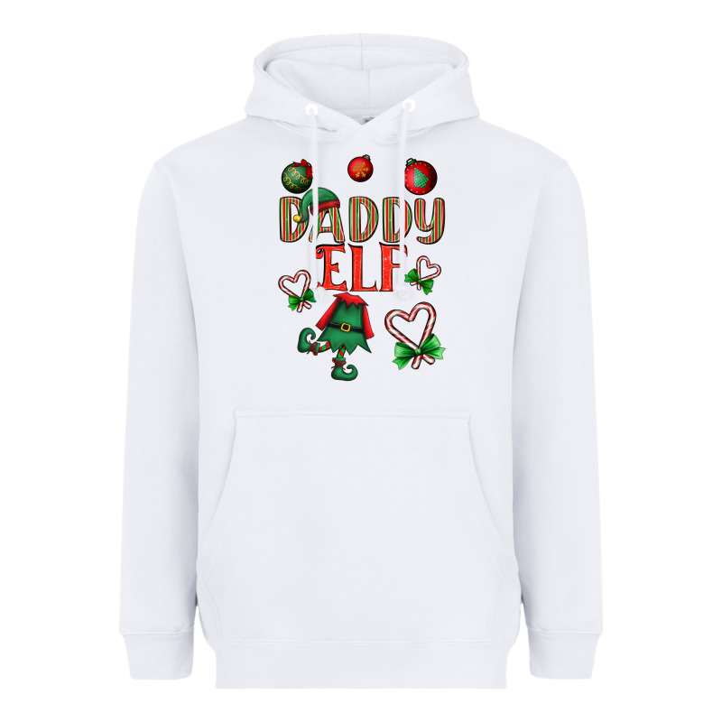 Daddy Elf Heavyweight Hoodie by BundleAndBundleShop | Teevron