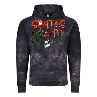 Cloud Black santa's favorite family advocate Vintage Hoodie - LillyAllenDesigns