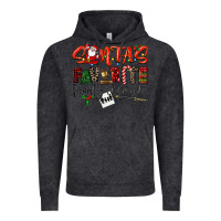 Vintage Black santa's favorite family advocate Vintage Hoodie - LillyAllenDesigns