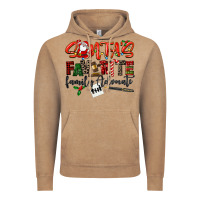 Vintage Coffee santa's favorite family advocate Vintage Hoodie - LillyAllenDesigns