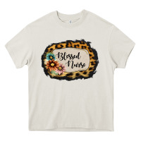 Cream blessed nurse Heavy Core Tee - Jasminsmagicworld