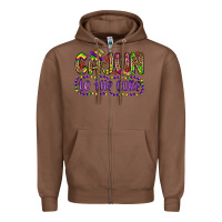 Chestnut cajun to the core Zipper Hoodie - OliviaCreatesArt
