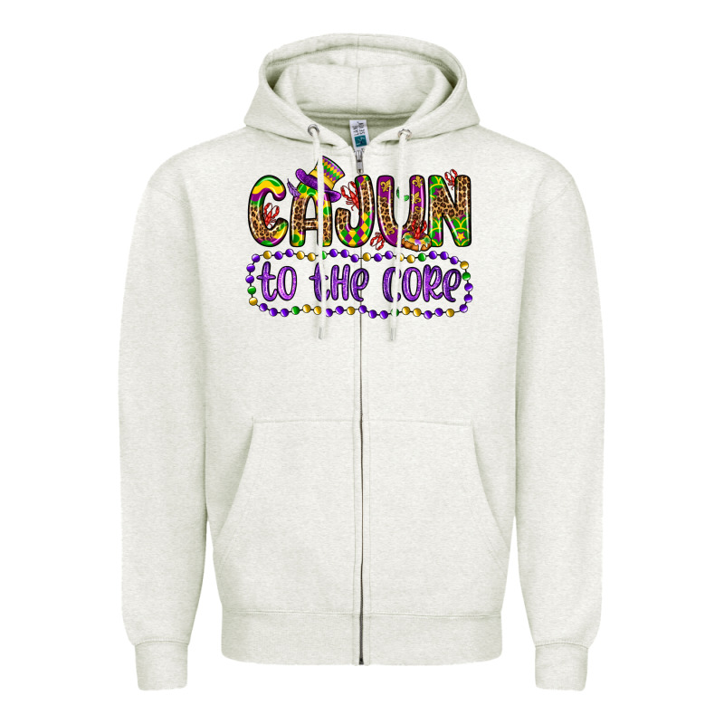 Cajun To The Core Zipper Hoodie by OliviaCreatesArt | Teevron