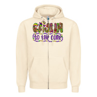 Sandshell cajun to the core Zipper Hoodie - OliviaCreatesArt