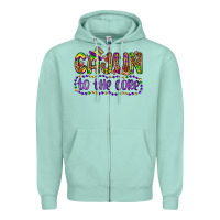 Seafoam cajun to the core Zipper Hoodie - OliviaCreatesArt