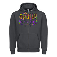 Smoke cajun to the core Zipper Hoodie - OliviaCreatesArt