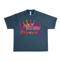 Midnight Navy birthday princess Urban Heavy Tee - Artiststas