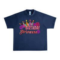 Navy birthday princess Urban Heavy Tee - Artiststas
