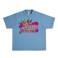 Pebble Blue birthday princess Urban Heavy Tee - Artiststas