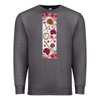 Charcoal Heather baseball pen wraps Premium Sweatshirt - BundleAndBundleShop