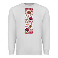 Dove Grey baseball pen wraps Premium Sweatshirt - BundleAndBundleShop