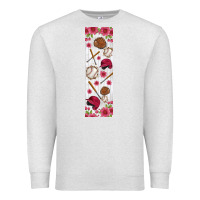 Oatmeal Heather baseball pen wraps Premium Sweatshirt - BundleAndBundleShop