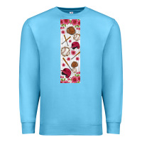 Ocean Blue baseball pen wraps Premium Sweatshirt - BundleAndBundleShop