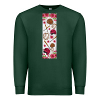 Sports Green baseball pen wraps Premium Sweatshirt - BundleAndBundleShop