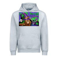 Heather Grey Too Cute To Spook Baby Orangutan Urban Hoodie - LillyAllenDesigns