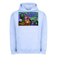 Pigment Grape Ice Too Cute To Spook Baby Orangutan Urban Hoodie - LillyAllenDesigns