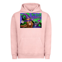 Pigment Salmon Too Cute To Spook Baby Orangutan Urban Hoodie - LillyAllenDesigns