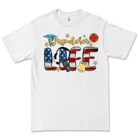 White dispatcher life Premium Tee - MaliasSmallBusiness