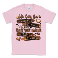 Bubblegum Pink we can be different on the outside but we have the Classic Tee - LillyAllenDesigns