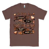 Chestnut we can be different on the outside but we have the Classic Tee - LillyAllenDesigns