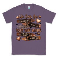 Lavender we can be different on the outside but we have the Classic Tee - LillyAllenDesigns
